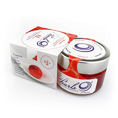 12 Pearls Mexicana - Esferificaciones Premium listas para consumir (12 unidades). La vanguardia de la Gastronomía Gourmet en su mesa, la Coctelería Molecular. Productos Gourmet 2.0.