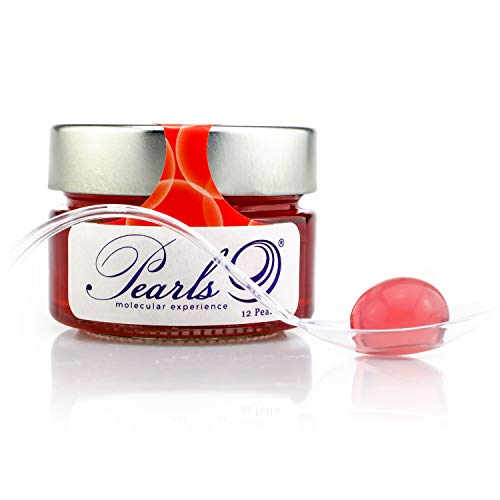 12 Pearls Mexicana - Esferificaciones Premium listas para consumir (12 unidades). La vanguardia de la Gastronomía Gourmet en su mesa, la Coctelería Molecular. Productos Gourmet 2.0.