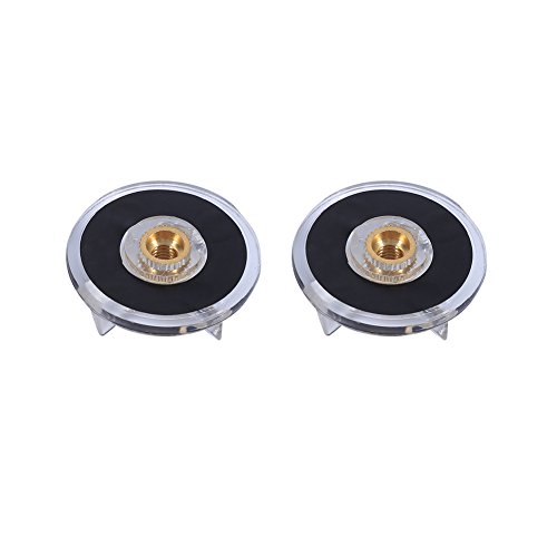 2 Engranajes Base + 2 Engranajes de Hoja de Goma Accesorios de Mezclador de Piezas de Repuesto de Mezclador de repuesto, para Exprimidor Magia Bullet 250W