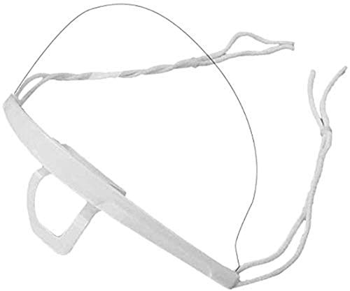 20 Piezas Máscara de Catering Duradera Transparente Máscara Facial Máscara Dental Máscara de Boca Máscara Antiniebla para Salón de Belleza Restaurante