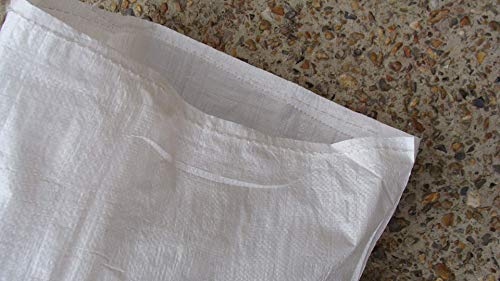 20 sacos de escombros de tela de polipropileno, de 55,88 x 76,2 cm