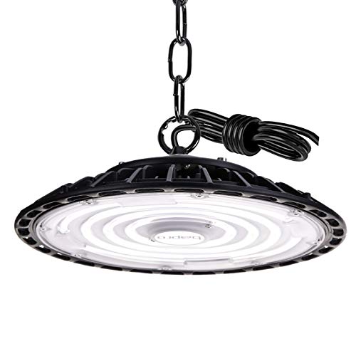 200W UFO LED Lámpara Alta Bahía, bapro 20000LM Focos Led Interior Techo 6500K Industrial LED Iluminación Comercial Impermeable IP65,para Fábricas, Aeropuerto, Patio, Restaurante [Ahorro Energía A++]