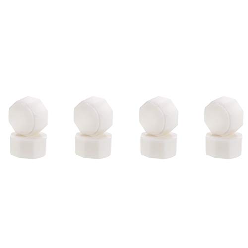 230 Piezas de Cera de Sellado Octágono Palos de Cuentas con 2 Piezas de Velas de Té y 1 Piezas de Cuchara de Fundir Cera para Sello de Cera (Blanco)
