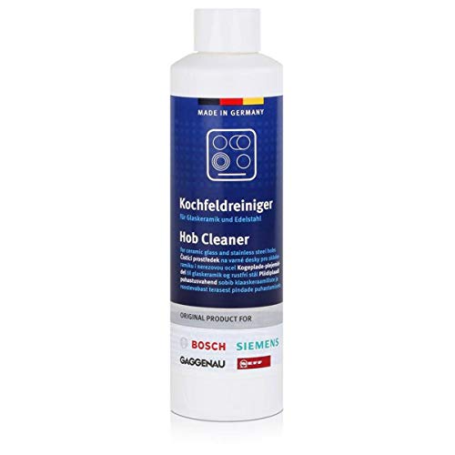 2x Kit de mantenimiento Bosch / Siemens para placas de vitrocerámica, 250ml limpiador