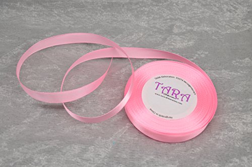 32 M Cinta de Raso 6 mm (037 Color Rosa)/Banda Decorativa Lazo Decorativo de Banda Cinta para Regalo Boda Comunión