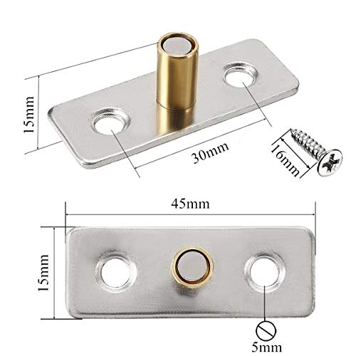 4 piezas granero puerta guía piso acero inoxidable puerta corredera guía localizador tapón con tornillos para puerta corredera piso