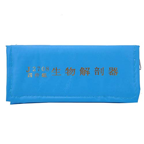 4Pcs Pinzas de Disección Tijeras Cuchillo de Aguja Kits de Disección de Laboratorio Fabricación de Muestras Biológicas Estudiantes Herramientas de Disector de Laboratorio en el Aula(J2708 4Pcs Set)