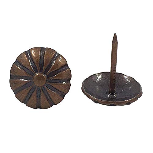 500 Piezas Uñas Decorativas de Bronce Uñas de sofá Antiguas Tachuelas para Muebles para La Decoración Casera de Los Muebles Sofá Sillas Armarios Cuero Mesa De Madera