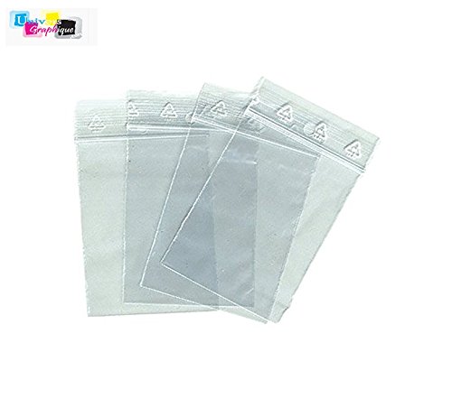 500 zip bolsas de cierre 100 x 150 mm 10 x 15 cm de grado alimentario bolsas, de muestreo - con las normas europeas - 50 micras