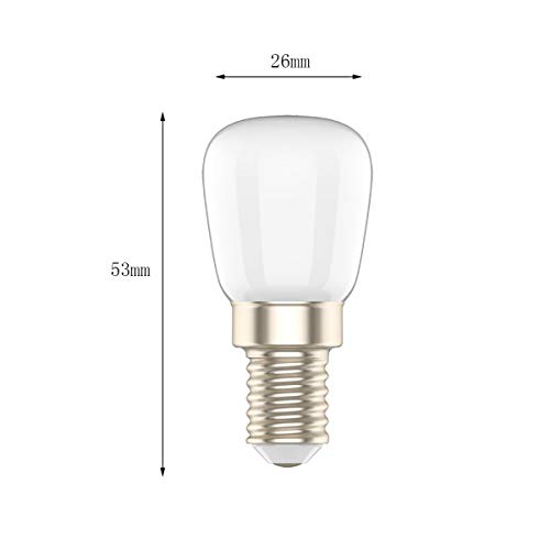 5X E14 Refrigerador LED 3W Lámpara de Refrigerador Blanco Cálido 3000K LED Bombillas 200LM LED Bombilla AC220V-240V Usado para Refrigerador/Máquina de Coser