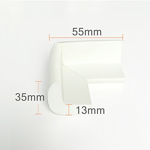 [8 Piezas] Protectores de Esquinas para Bebes y Niños,Canwn Espuma Suave Protectores de Seguridad para Mesas Esquina y Aualquier Tipo de Muebles Anti-colisión Esquineras Cojines Protectores