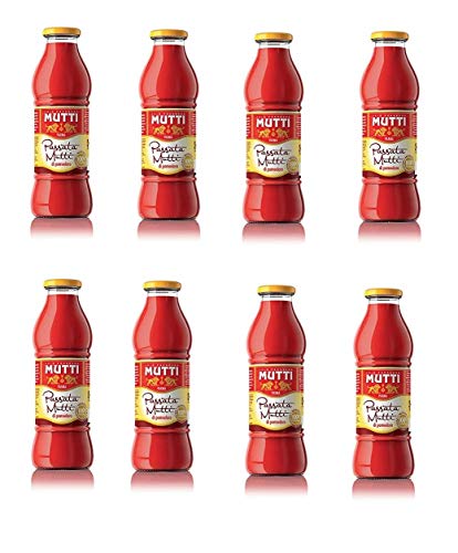 8x Mutti Passata di Pomodoro Tomato Sauce for Pasta 700g 100% Italian!
