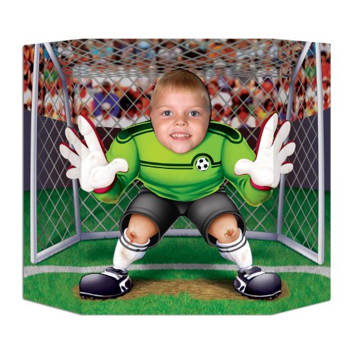 A Beistle Creation 57956 Fútbol Fotos Prop, Papel, multicolor