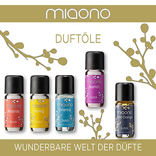 Aceite Aromático Juego – Flor – fina Ambientador – Lila, jazmín, Magnolia, tilo flor, lirio del valle, orquídea, violetas, Rose – para aromaterapia fragancia lámpara y difusor de miaono