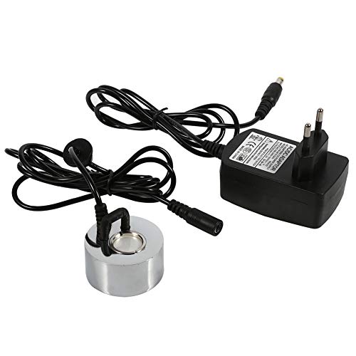 Acogedor Mini atomizador ultrasónico de la máquina de humo de la charca de la fuente de agua de Fogger del fabricante de la niebla con el humectador del aire del adaptador(1)
