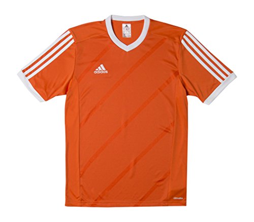 adidas Tabe 14 JSY - Camiseta para hombre, color naranja / blanco, talla XL