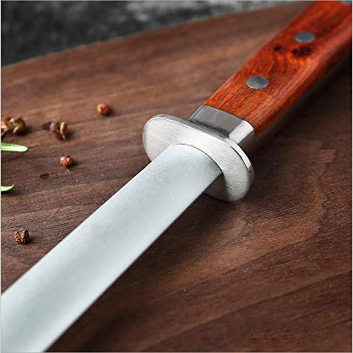Afilador de Cuchillos de Cocina De lujo, Herramienta Manual de Afilado de Cuchillas,Recubrimiento de Diamante para Afilar Cuchillos, Tijeras, Navajas