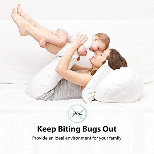 Aibingbao Mosquitera Puertas 75x230cm(30x91inch) Fácil de ensamblar Mosquitera Magnética Cortina Protección para del Balcón Puerta Corredera de Patio, Negro