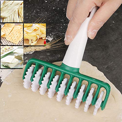 AISE Cortador de fideos multifunción Herramienta de cocina Rodillos Dockers Cortador de masa Pasta de plástico Máquina para hacer espaguetis