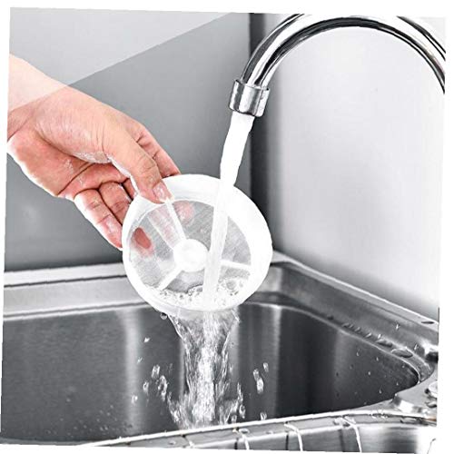 Aisoway Herramientas Forma de la Taza plástica Handheld eléctrico Tamiz de la harina tamiz mecánico Tamiz Harina Harina de repostería para Hornear colador doméstico