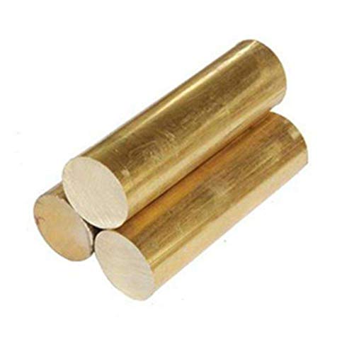 Al-Mg soldadura Varillas de soldadura al arco de electrodos de barra 15-32mm Longitud 200 mm Latón barra redonda de Rod redondo sólido alambrón palillo de oro for la reparación de soldadura Soldadura