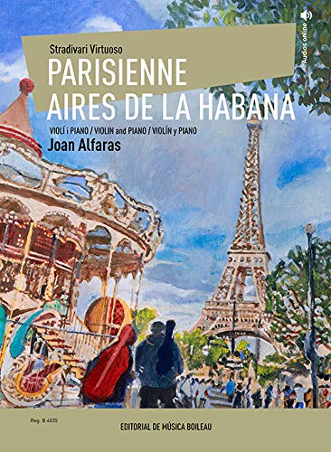 ALFARAS J. - Parisienne / Aires de la Habana para Violin y Piano (Audio Online)
