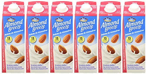Almond Breeze Bebida de Almendra Cappuccino - Paquete de 6 x 1000 ml - Total: 6000 ml