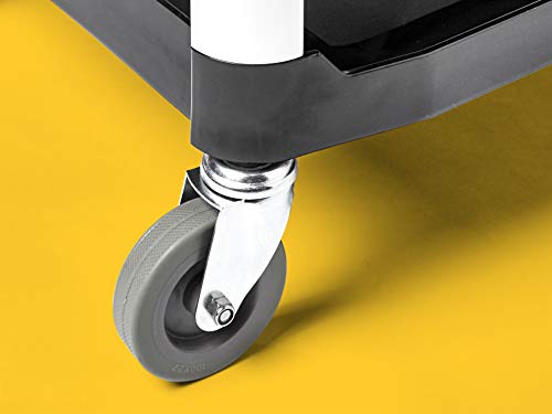 AmazonCommercial - Carrito de servicio con 3 estantes