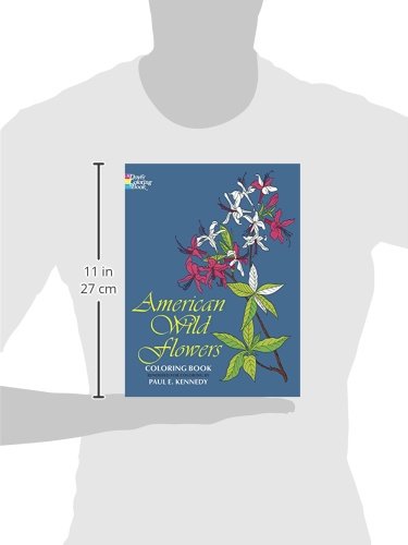 American Wild Flowers Coloring Book (Dover Nature Coloring Book)