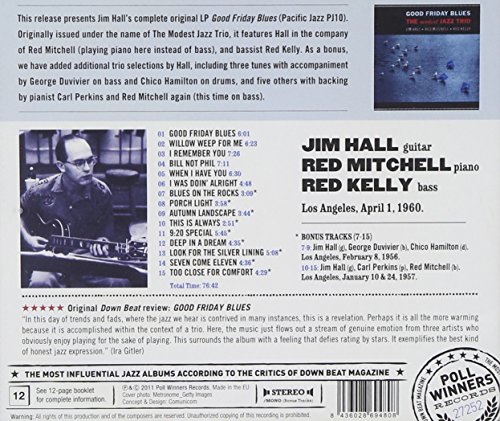 And His Modest Jazz Trio : Good Friday Blues