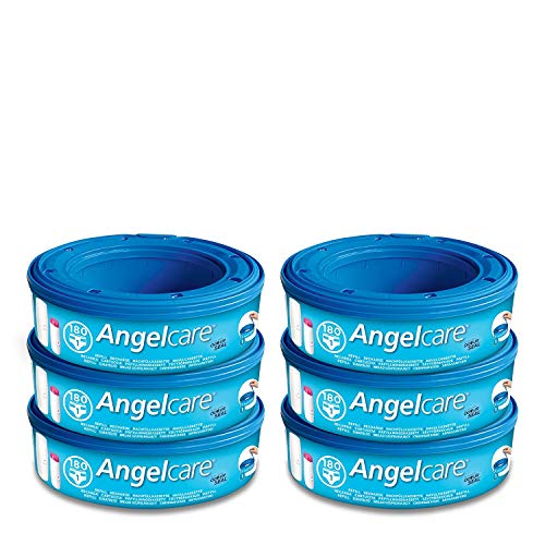 AngelCare Clasic - Recambios contenedor de pañales, 6 Piezas