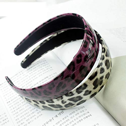 ANQIQI Diadema Lado Ancho Color Sólido Buena Elegancia Simple Retro Tocado Adulto Regalo del Día de la Madre Chica Exquisita (Color : Gold)