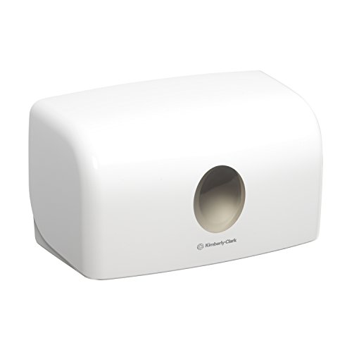 Aquarius 06956000 6956 Dispensador de Toallas de Papel MultiFold, Montaje en Pared, Hoja a Hoja, Color: Blanco
