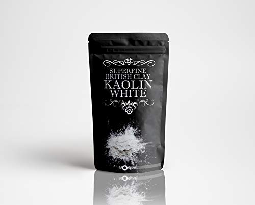 Arcilla británica superfina, blanca, de caolín, 100 g