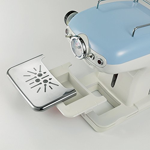 Ariete 1389 Azul-Cafetera espresso vintage, color, 900 W, 0.9 litros, plástico