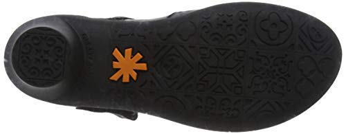 Art Alfama, Zapatos de tacón con Punta Cerrada para Mujer, Negro (Black/Black Black/Black), 39 EU