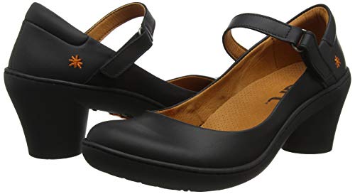 Art Alfama, Zapatos de tacón con Punta Cerrada para Mujer, Negro (Black/Black Black/Black), 39 EU