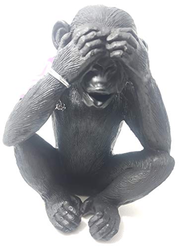 Art Deco Home - Figura x3 Monos 18 cm