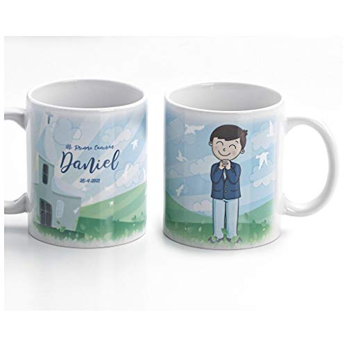 As De Trebol - Taza niño comunión Personalizable