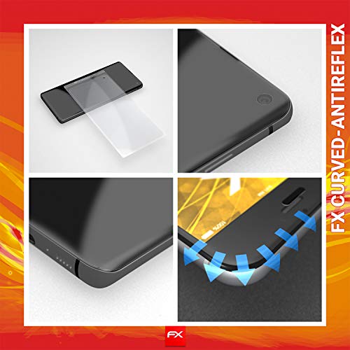 atFoliX Anti-Choque Lámina Protectora de Pantalla compatible con Nintendo 3DS 2011 Antichoque Película Protectora, antirreflectante y flexible FX Película Protectora (Set de 3)