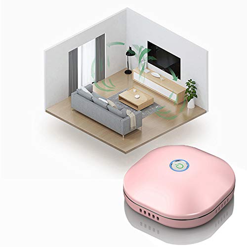 AZCSPFALB Purificador de Aire Portátil Reutilizable Sin Contaminación Secundaria Carga USB, Purificador de Aire con Ozono, Purificador Silencioso para Nevera, Lavadora, Armario,Taquilla, Coche