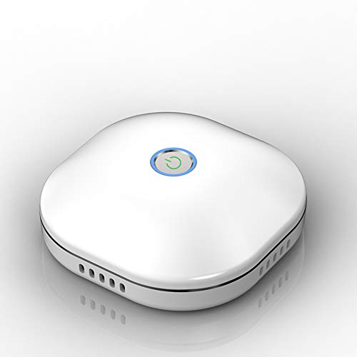 AZCSPFALB Purificador de Aire Portátil Reutilizable Sin Contaminación Secundaria Carga USB, Purificador de Aire con Ozono, Purificador Silencioso para Nevera, Lavadora, Armario,Taquilla, Coche