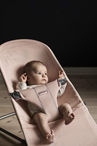 Babybjörn Bliss Hamaca ergonómica con balanceo natural para Bebés, Rosa Perla
