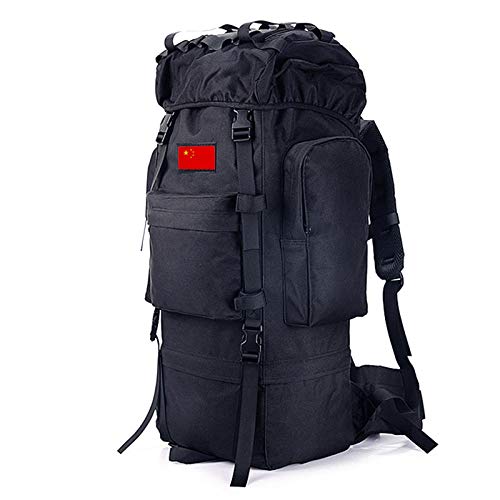 BACKPPMarzo bolsa de viaje mochila de viaje súper capacidad táctica fuerzas especiales 07 mochila al aire libre bolsa de alpinismo hombros hombres y mujeres @ 07 selva camuflaje 65 litro de lluvia) 0