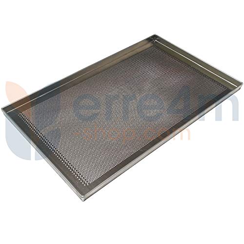 Bandeja de horno GN1/1 53 x 32,5 x 2 (H. cm.) de aluminio perforada profesional