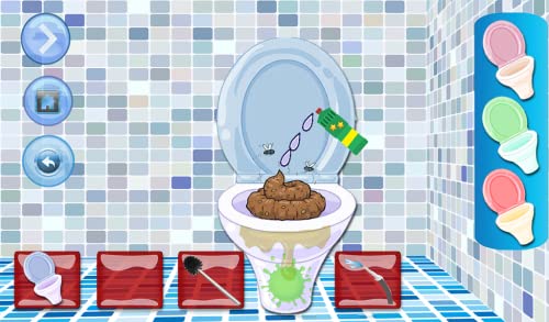 Baño limpio - Limpieza del inodoro