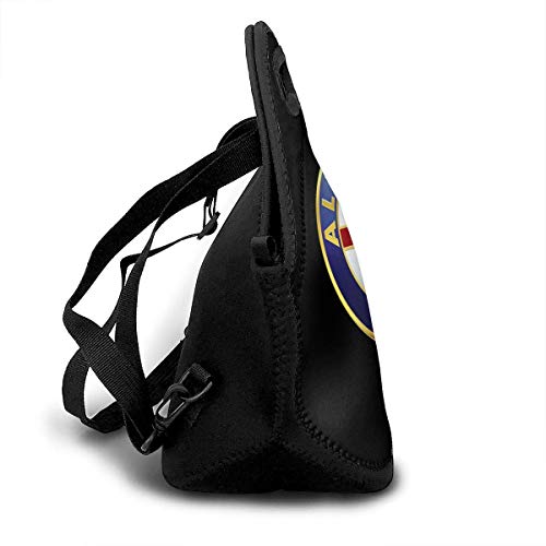 BAOQIN Alfa Romeo Lunch Bag Lunch Box Bolsa de picnic con aislamiento térmico Bolsa para escuela Cross Body Backpack