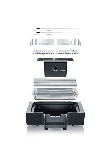 Barbacoa SEVERIN SEVO G PG 8104 - 3000 W - Negro