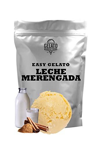 Base mix para helado de LECHE MERENGADA, con 1.4 kg mix + 2.6 lt leche se obtienen 5,5 litros de helado