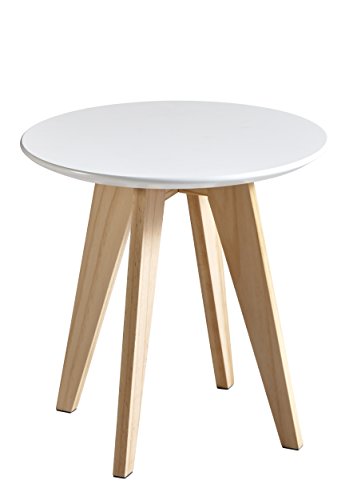 Basic Home Mesa Auxiliar Blaine A1 Blanco